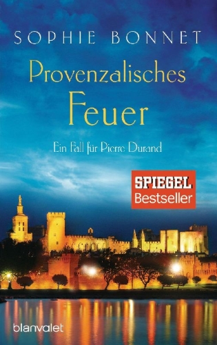 Buchcover und Innenansicht für das Buch: Provenzalisches Feuer