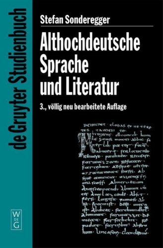 Buchcover und Innenansicht für das Buch: Althochdeutsche Sprache und Literatur