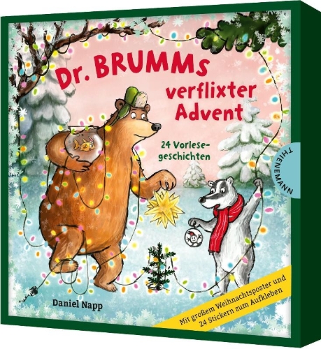 Buchcover und Innenansicht für das Buch: Dr. Brumm: Dr. Brumms verflixter Advent