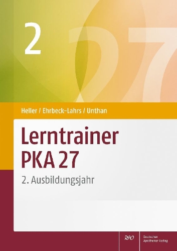 Buchcover und Innenansicht für das Buch: Lerntrainer PKA 27 2