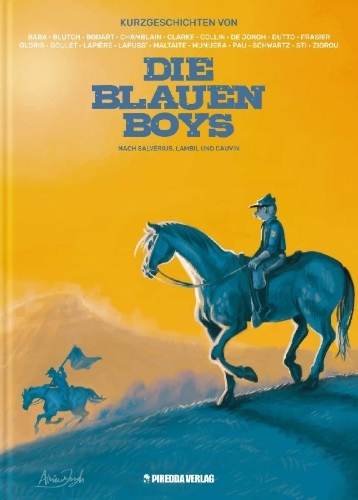 Buchcover und Innenansicht für das Buch: LES TUNIQUES BLEUES - DES HISTOIRES COURTES PAR...