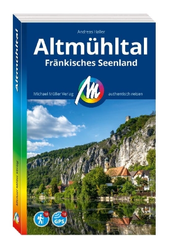 Buchcover und Innenansicht für das Buch: MICHAEL MÜLLER Reiseführer Altmühltal