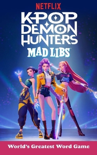 Buchcover und Innenansicht für das Buch: Kpop Demon Hunters Mad Libs