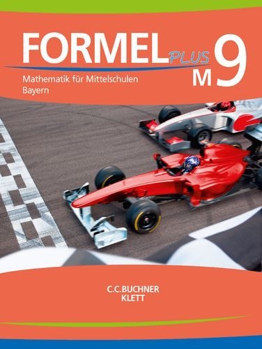 Buchcover und Innenansicht für das Buch: Formel PLUS 9 M. Ausgabe Bayern Mittelschule. Schülerbuch Klasse 9 (Kurs M)