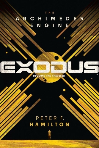 Buchcover und Innenansicht für das Buch: Exodus: The Archimedes Engine