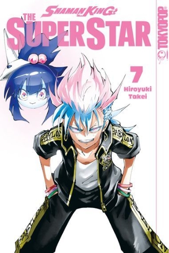 Buchcover und Innenansicht für das Buch: Shaman King - The Super Star 07