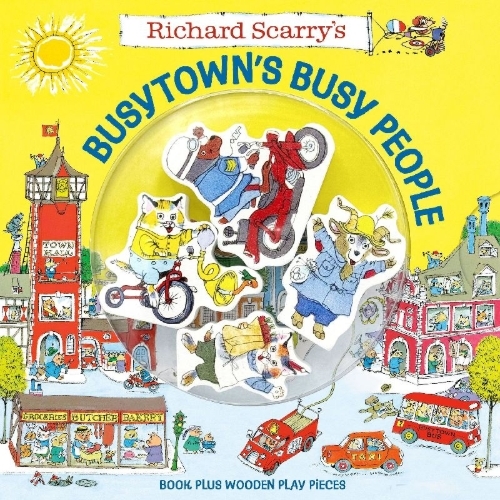 Buchcover und Innenansicht für das Buch: Richard Scarry's Busytown's Busy People