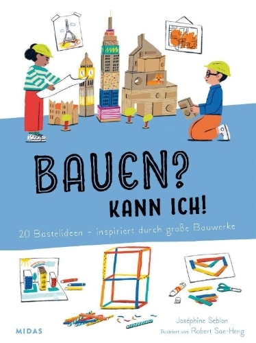 Buchcover und Innenansicht für das Buch: Bauen? Kann ich!