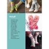 Buchcover und Innenansicht für das Buch: Colorwork-Socken stricken