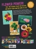 Buchcover und Innenansicht für das Buch: Paint by Sticker: Plants and Flowers