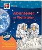 Buchcover und Innenansicht für das Buch: WAS IST WAS Junior Band 43 Abenteuer im Weltraum