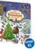 Buchcover und Innenansicht für das Buch: Willkommen im Wimmelwald - Frohe Weihnachten!