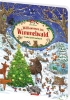 Buchcover und Innenansicht für das Buch: Willkommen im Wimmelwald - Frohe Weihnachten!