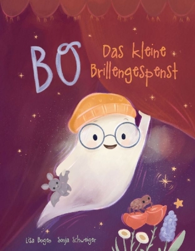 Buchcover und Innenansicht für das Buch: Bo, das kleine Brillengespenst