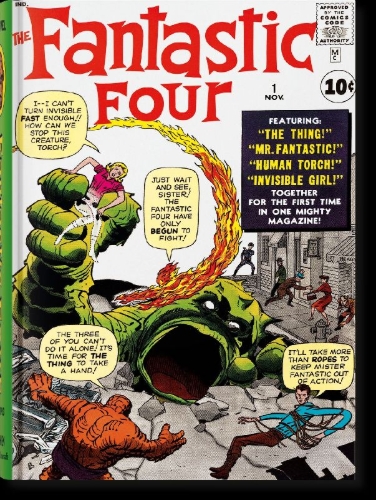 Buchcover und Innenansicht für das Buch: Marvel Comics Library. Fantastic Four. 1961-1963