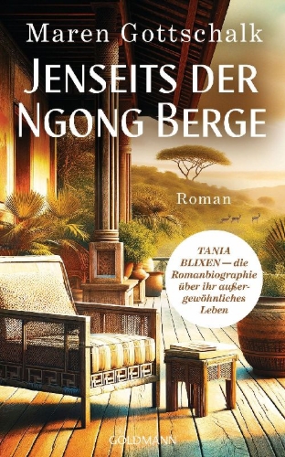 Buchcover und Innenansicht für das Buch: Jenseits der Ngong Berge