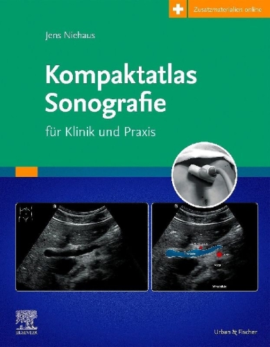Buchcover und Innenansicht für das Buch: Kompaktatlas Sonografie