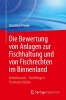 Buchcover und Innenansicht für das Buch: Die Bewertung von Anlagen zur Fischhaltung und von Fischrechten im Binnenland