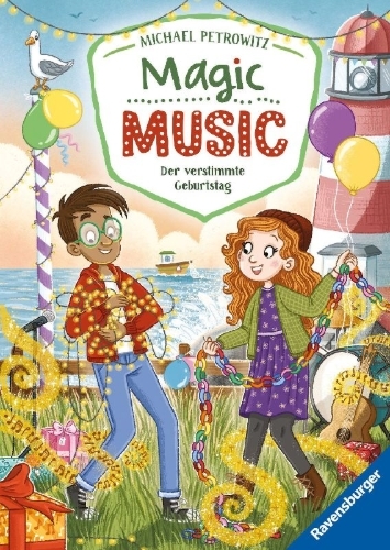 Buchcover und Innenansicht für das Buch: Magic Music, Band 3 - Der verstimmte Geburtstag