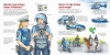 Buchcover und Innenansicht für das Buch: BOOKii® WAS IST WAS Kindergarten Komm mit zur Polizei!