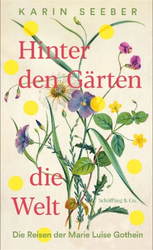 Buchcover und Innenansicht für das Buch: Hinter den Gärten die Welt