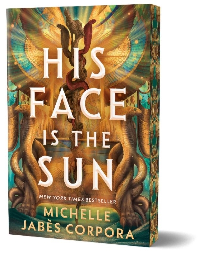 Buchcover und Innenansicht für das Buch: His Face Is the Sun (Deluxe Edition)