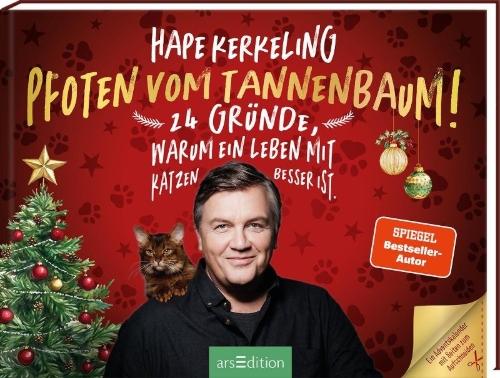 Buchcover und Innenansicht für das Buch: Pfoten vom Tannenbaum