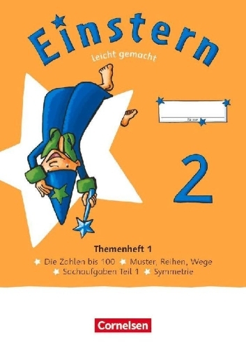 Buchcover und Innenansicht für das Buch: Einstern Mathematik 02 Leicht gemacht. Themenheft 1 - Verbrauchsmaterial