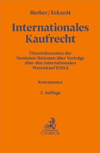 Buchcover und Innenansicht für das Buch: Internationales Kaufrecht