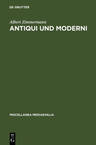 Buchcover und Innenansicht für das Buch: Antiqui und Moderni