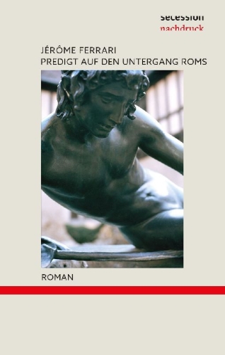 Buchcover und Innenansicht für das Buch: Predigt auf den Untergang Roms