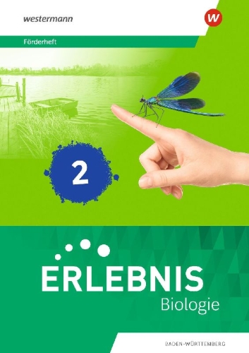 Buchcover und Innenansicht für das Buch: Erlebnis Biologie. Förderheft 2. Für Baden-Württemberg