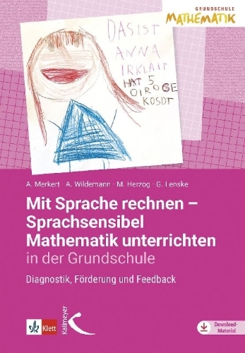 Buchcover und Innenansicht für das Buch: Mit Sprache rechnen - Sprachsensibel Mathematik unterrichten in der Grundschule
