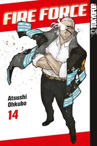 Buchcover und Innenansicht für das Buch: Fire Force 14