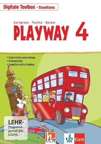 Buchcover und Innenansicht für das Buch: Playway 4. Ab Klasse 3