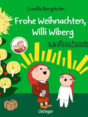 Buchcover und Innenansicht für das Buch: Julkalas, Alfons Åberg