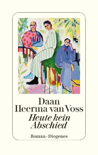 Buchcover und Innenansicht für das Buch: Geen vaarwel vandaag