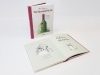 Buchcover und Innenansicht für das Buch: Wein und Sein. Gedichte und Cartoons