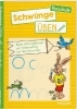 Buchcover und Innenansicht für das Buch: Schwünge üben. Vorschule