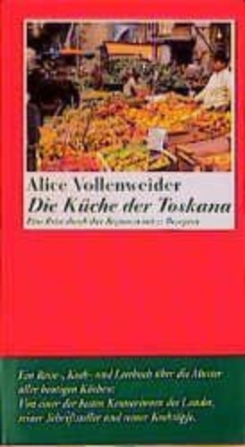 Buchcover und Innenansicht für das Buch: Die Küche der Toskana