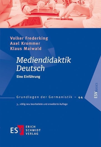 Buchcover und Innenansicht für das Buch: Mediendidaktik Deutsch
