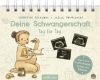 Buchcover und Innenansicht für das Buch: Deine Schwangerschaft Tag für Tag