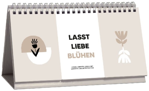 Buchcover und Innenansicht für das Buch: Lasst Liebe blühen