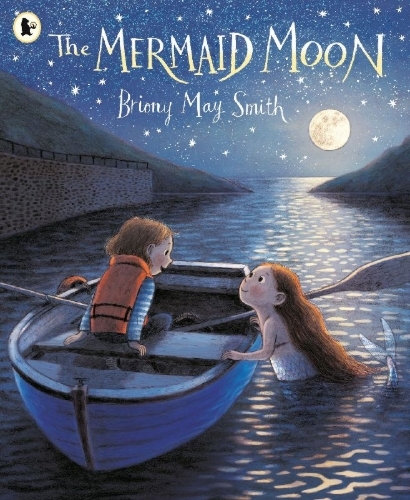 Buchcover und Innenansicht für das Buch: The Mermaid Moon