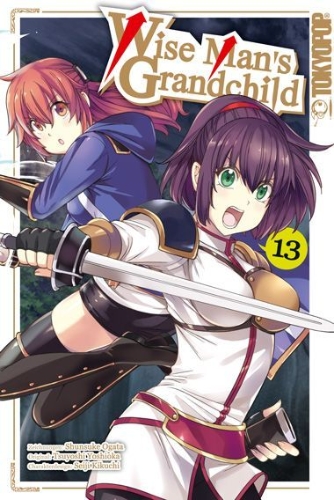 Buchcover und Innenansicht für das Buch: Wise Man's Grandchild 13