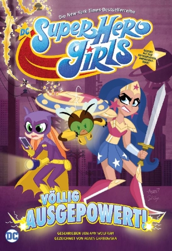 Buchcover und Innenansicht für das Buch: DC Super Hero Girls: Powerless