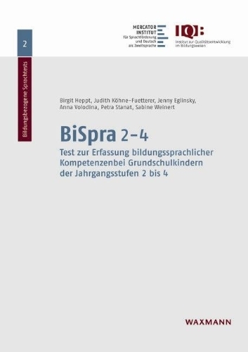 Buchcover und Innenansicht für das Buch: BiSpra 2-4