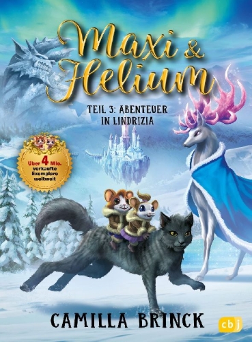 Buchcover und Innenansicht für das Buch: Musse & Helium - Aventyret i Lindrizia