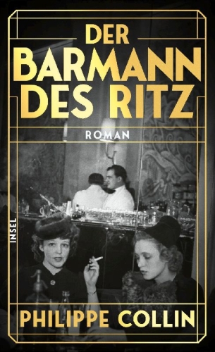 Buchcover und Innenansicht für das Buch: Le barman du Ritz