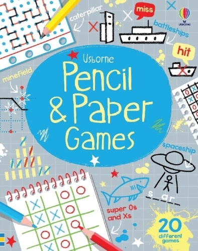 Buchcover und Innenansicht für das Buch: Pencil and Paper Games